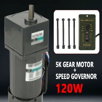 Indukcijski motor z reduktorjem in regulatorjem 270 RPM 120W 220V